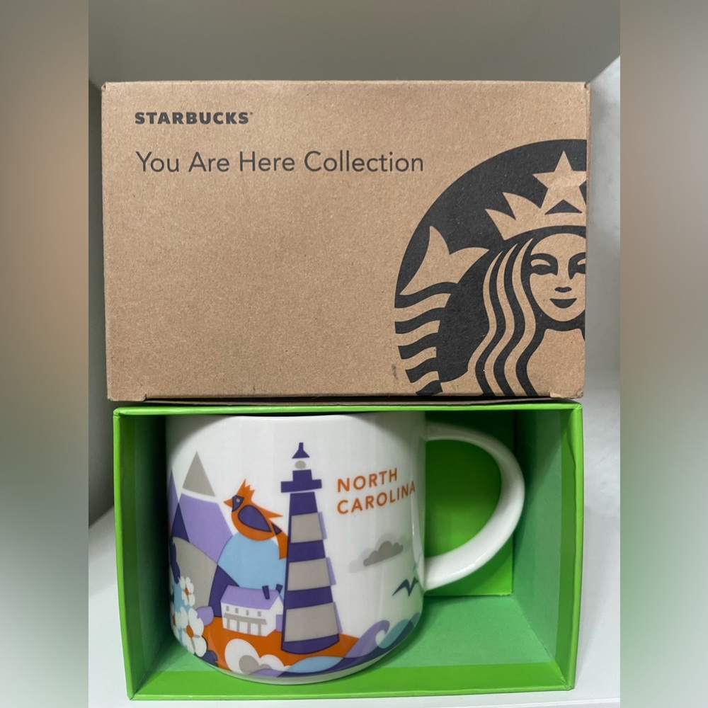 You are here collection - Starbucks Mug - North Carolina